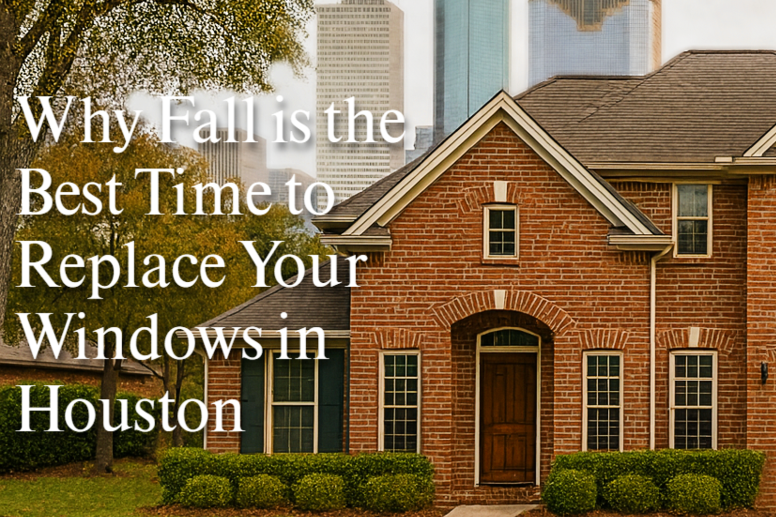 Replacing windows: When is the best time?